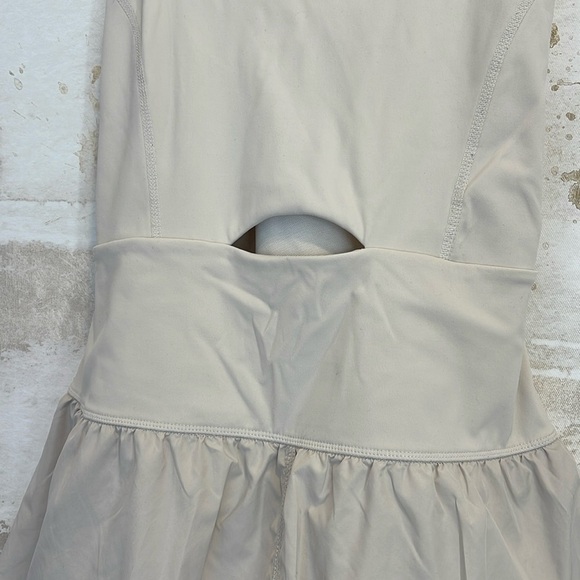 FP Movement Righteous Runsie Ivory Cutout Dress size medium - Picture 2 of 4